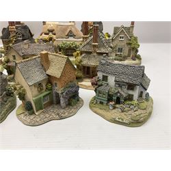 Eight Lilliput Lane limited edition Beatrix Potter models, including Buckle Yeat, Tabitha Twitchits Shop and Ginger Pickles Shop, together with twelve Lilliput Lane models from the Blaise Hamlet collection, including Dial Cottage, Diamond Cottage and Vine Cottage, all with deeds and original boxes (20)
