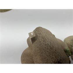 Thirty Lilliput lane, to include Hill Top, Bottle Oven, April Cottage, Thimble Cottage, Honeysuckle III, Gullivers Pantry etc