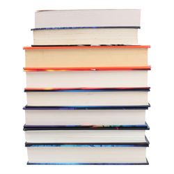 Eight Stephen King novels, to include 1995 first United States edition 'Rose Madder' hardback, collectors edition 'Holly' hardback, and four other first editions