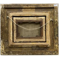 William Mark Fisher RA (American/British 1841-1923): Milking Time in the Cow Pasture, oil on canvas signed 24cm x 31cm 