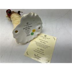 Two limited edition Coalport Sporting Pastimes figures, comprising The Rider and The Skater, both boxed with certificates