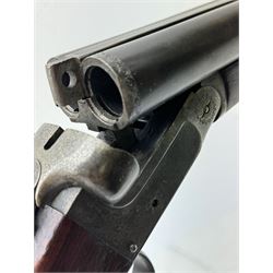 SHOTGUN CERTIFICATE REQUIRED - foreign 12-bore double trigger side by side double barrel shotgun serial no.1147 