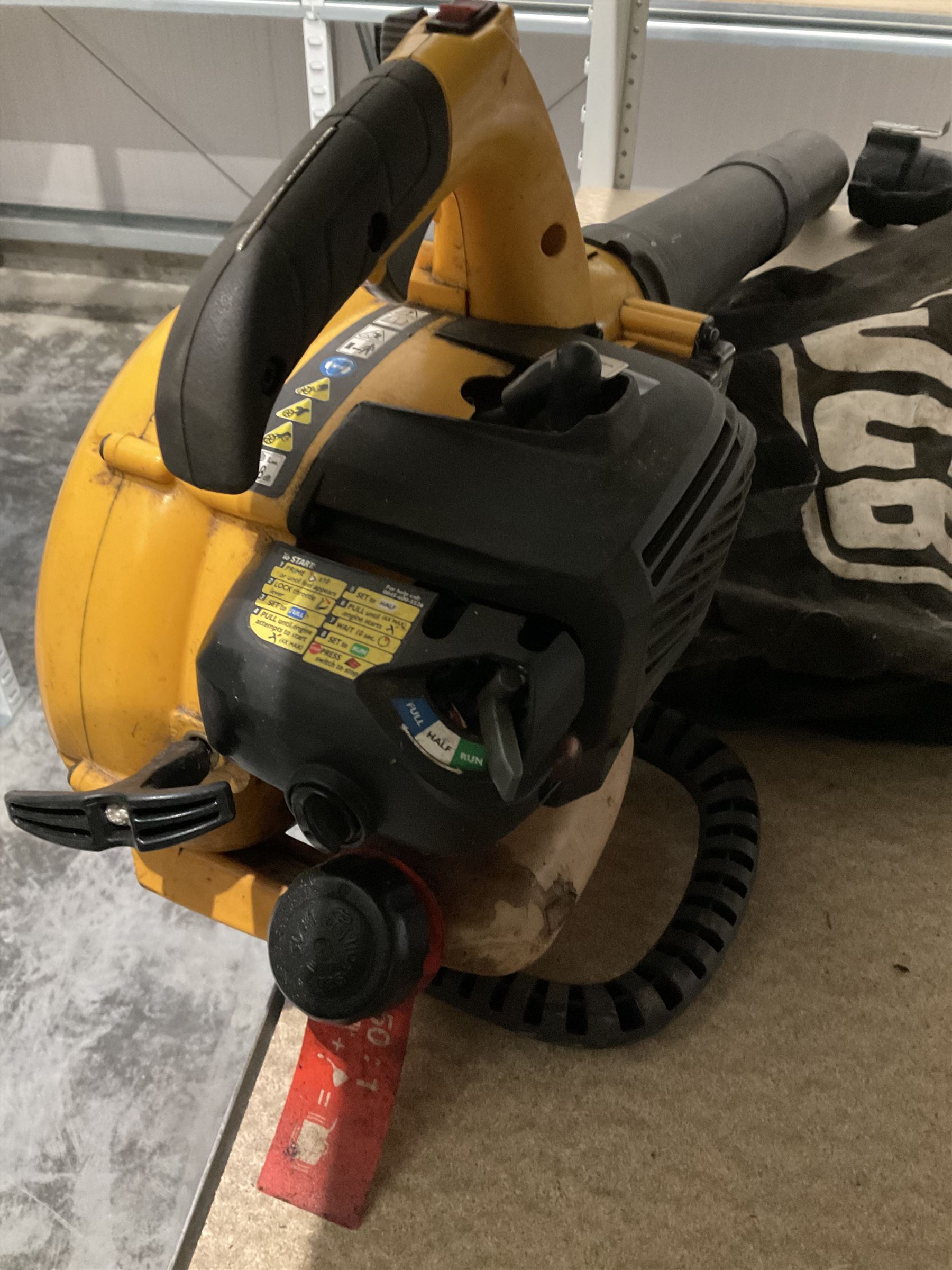 JCB BV26 leaf blower - THIS LOT IS TO BE COLLECTED BY APPOINTMENT FROM DUGGLEBY STORAGE, GREAT HILL, EASTFIELD, SCARBOROUGH, YO11 3TX