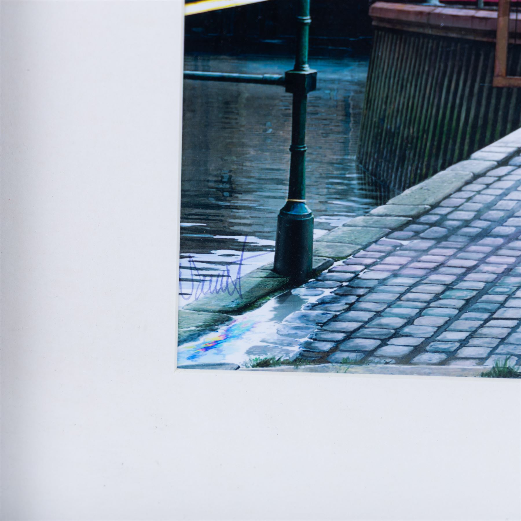 Gary Saunt (British Contemporary): 'Hull Dreams', set of four prints signed in pen 39cm x 29cm (three framed) (one unframed) (4)