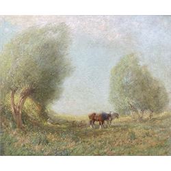 Lindsay Grandison MacArthur (Scottish 1873-1956): 'Summer Sunshine', oil on canvas, signed and titled on label verso, with James Bourlet & Sons label 62cm x 75cm