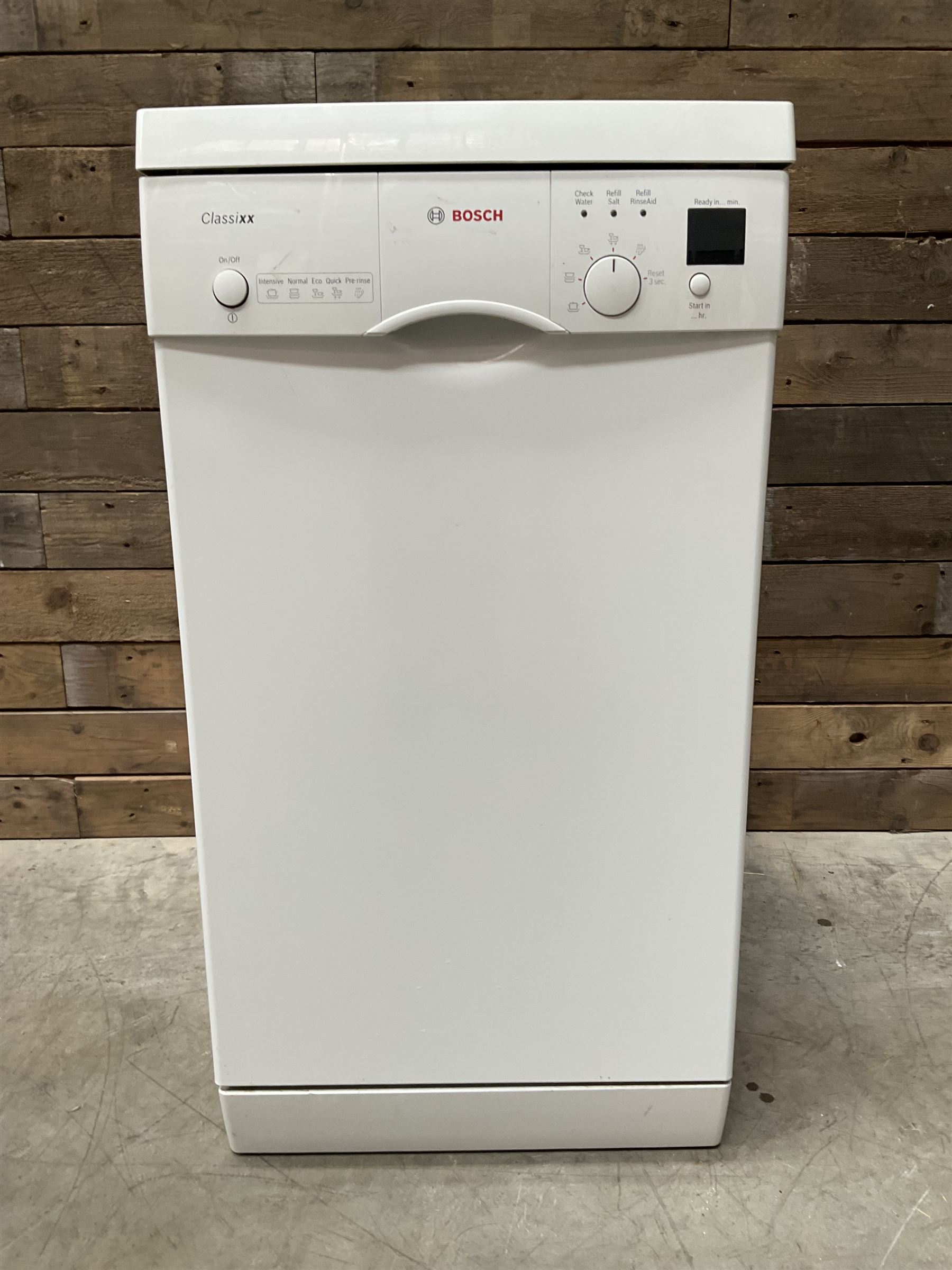 Bosch ClassiXX slimline dishwasher
