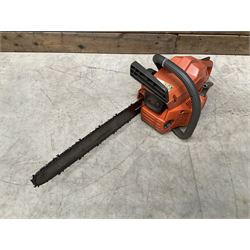 Husqvarna 141 petrol chainsaw and a Husqvarna 226HD75S petrol hedge cutter