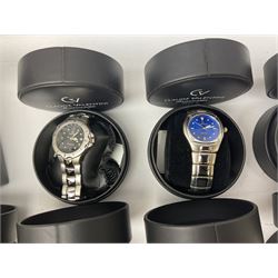 Collection of wristwatches including Curtis Liberty, eight Claude Valentini, Jeep, Limit, Avia, Philip Persio and Sekonda (27)