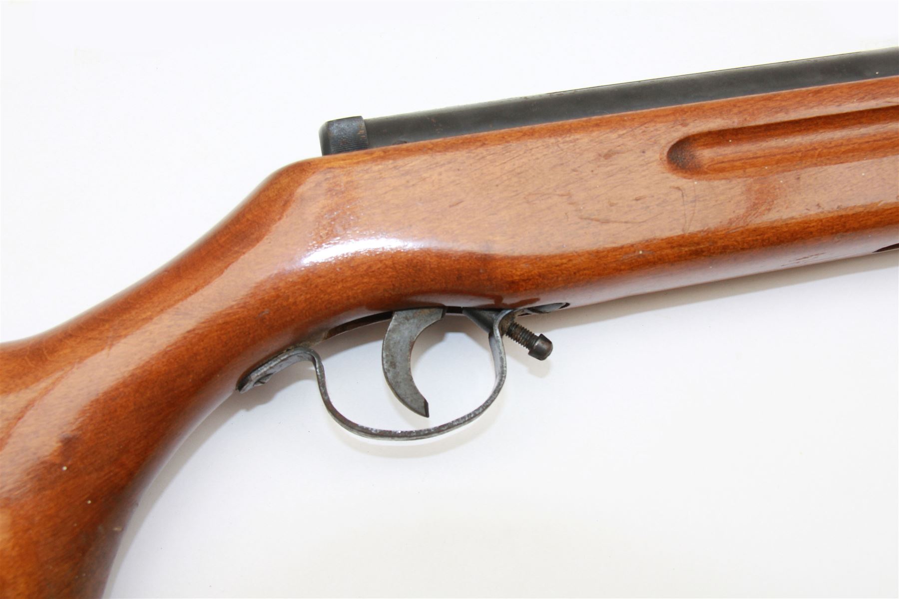 Chinese model 55 .22 break barrel air rifle with telescopic sight 