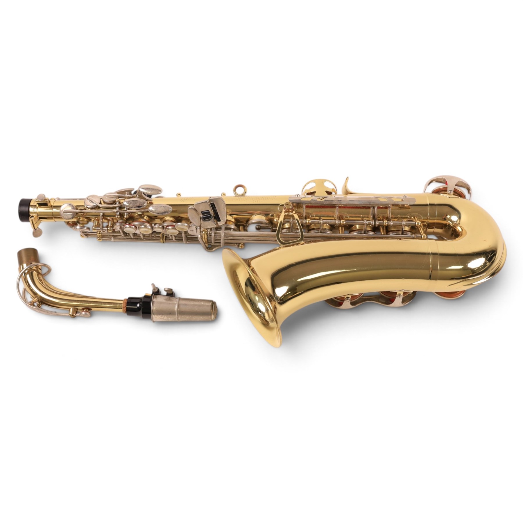 Boosey & Hawkes B&H 400 alto saxophone, serial no. 315050, in hard carry case