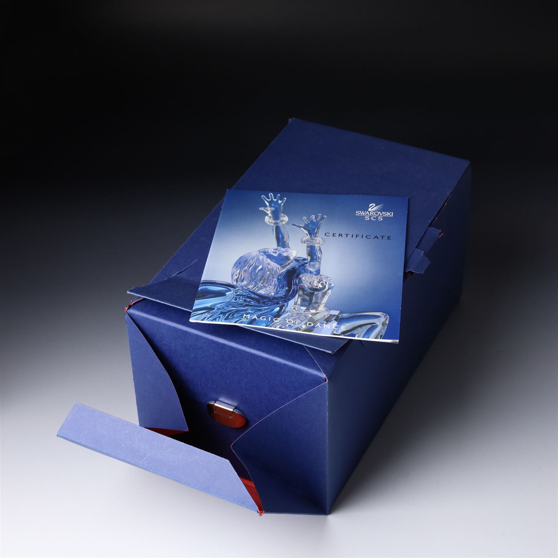 Swarovski Crystal Magic of Dance figures 'Isodora' 2002 'Antonia' 2003, and 'Anna' 2004, boxed, two with certificates