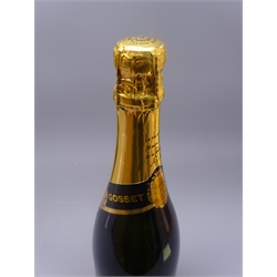  Gosset Excellence Brut Champagne, 750ml 12%vol, in gold carton, 1btl  