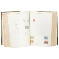 World stamps including Pitcairn Islands, Montserrat, Cayman Islands, Australia, New Zealand, Bahamas, British Solomon Islands etc, housed in 'The Imperial Postage Stamp Album', other albums and loose