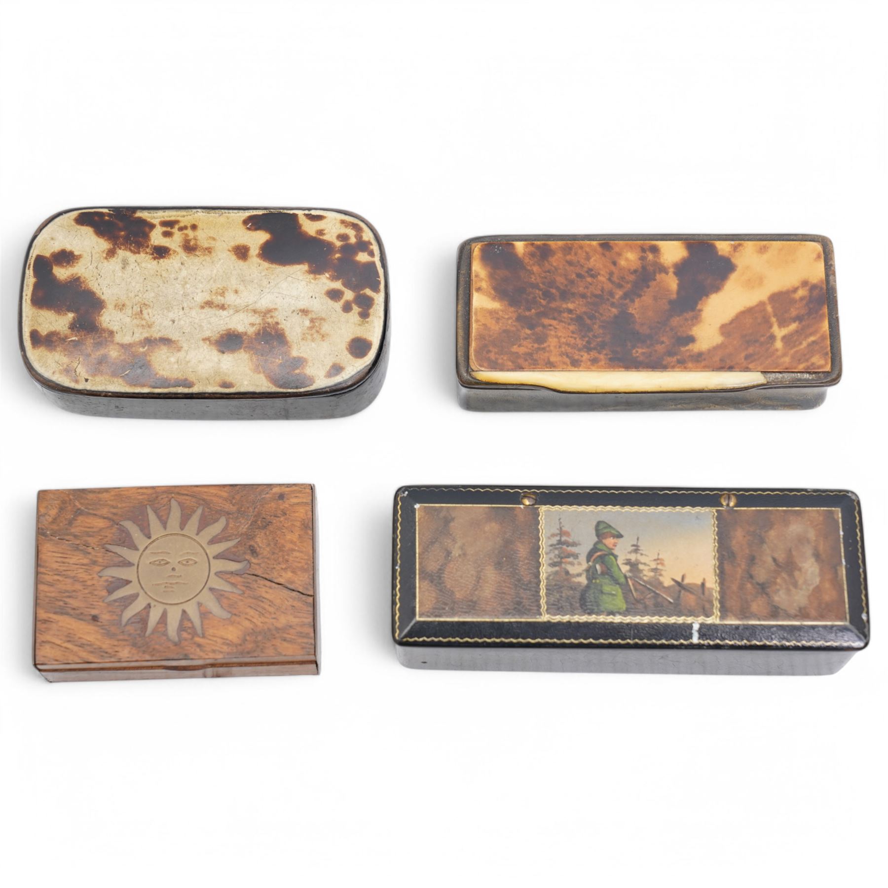 Victorian coin purses, including chatelaine example; together with various Victorian and Edwardian trinket and bijouterie boxes, including three mother of pearl examples, tigers eye set pin and a 'Laleek wax-a-way' set 