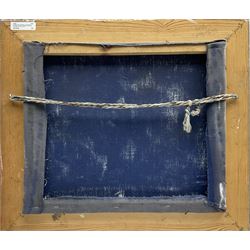 Gyorgy Gordon (Hungarian 1924-2005): 'On the Heath' Wakefield, oil on canvas signed with initials and dated '86, 34cm x 40cm 
Provenance: purchased from the artist by the vendor