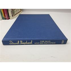 Collection of antiques reference books, mainly art, including The Pre-Raphaelites, Burne & Jones, Van Gough, The Art of Beatrix Potter, Faberge, Princely Treasures etc
