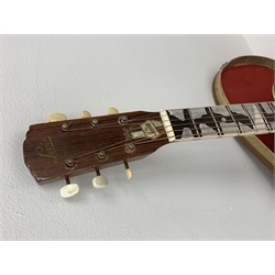 Levin LM 26 acoustic guitar, with carrying case. Provenance: This Guitar was on the INXS Dirty Honeymoon Tour 1994 