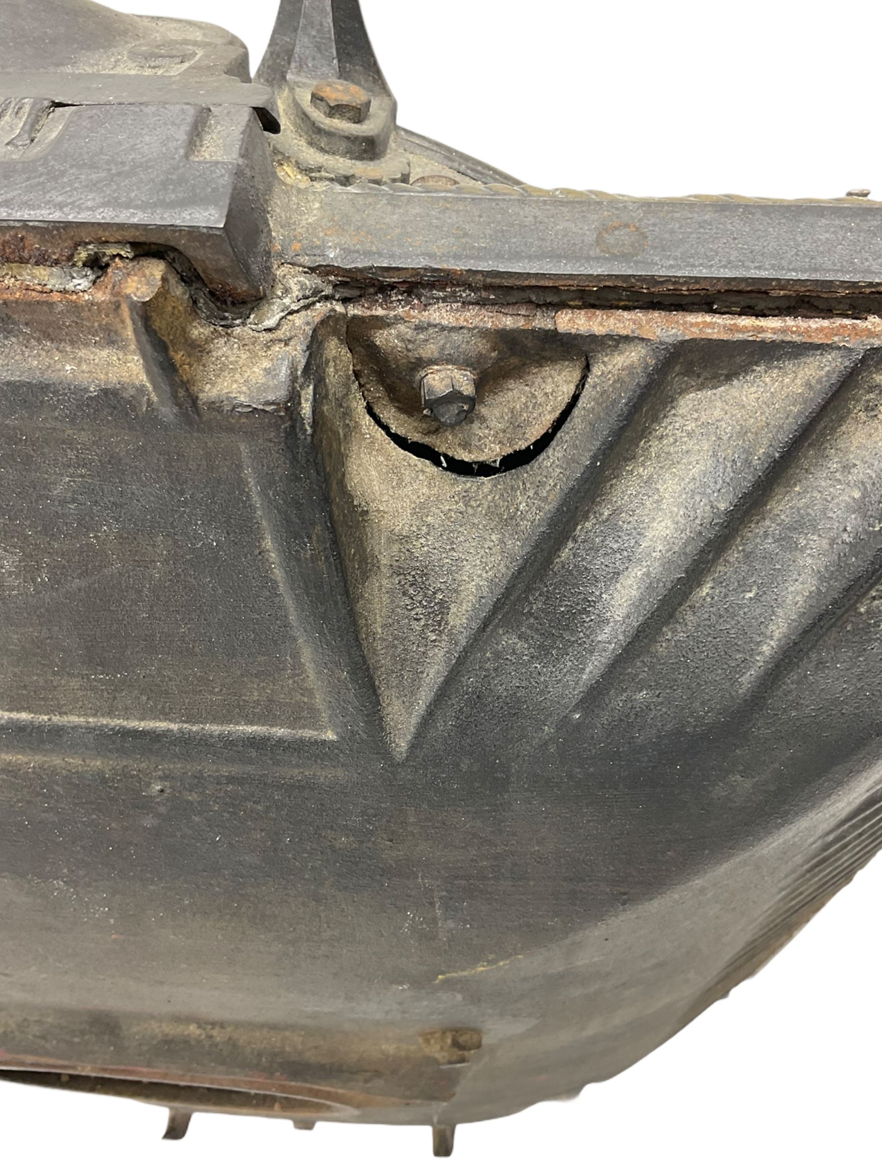 Early 20th century French La Salamandre cast iron stove