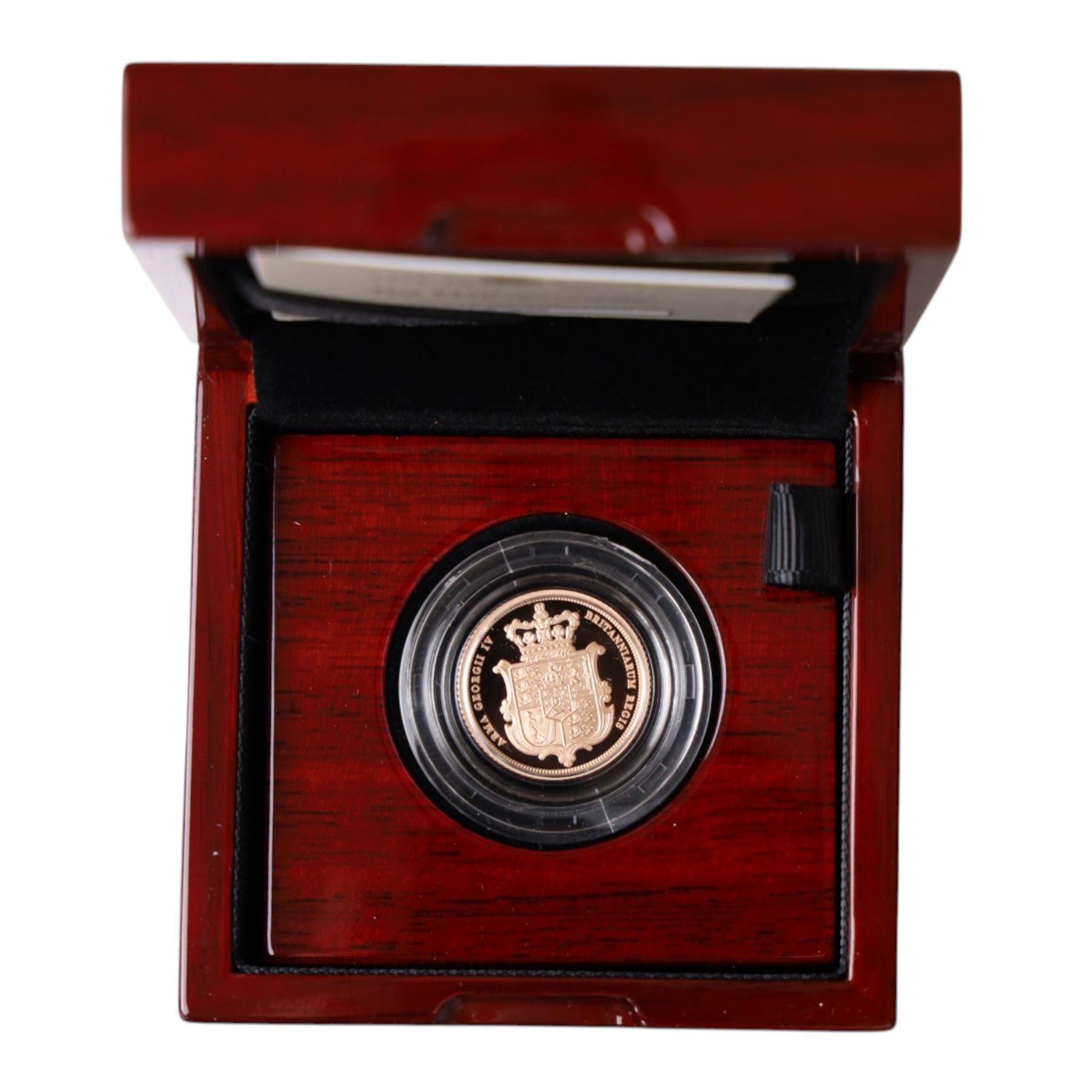 King Charles III 2025 gold proof half sovereign coin, cased and boxed with certificate