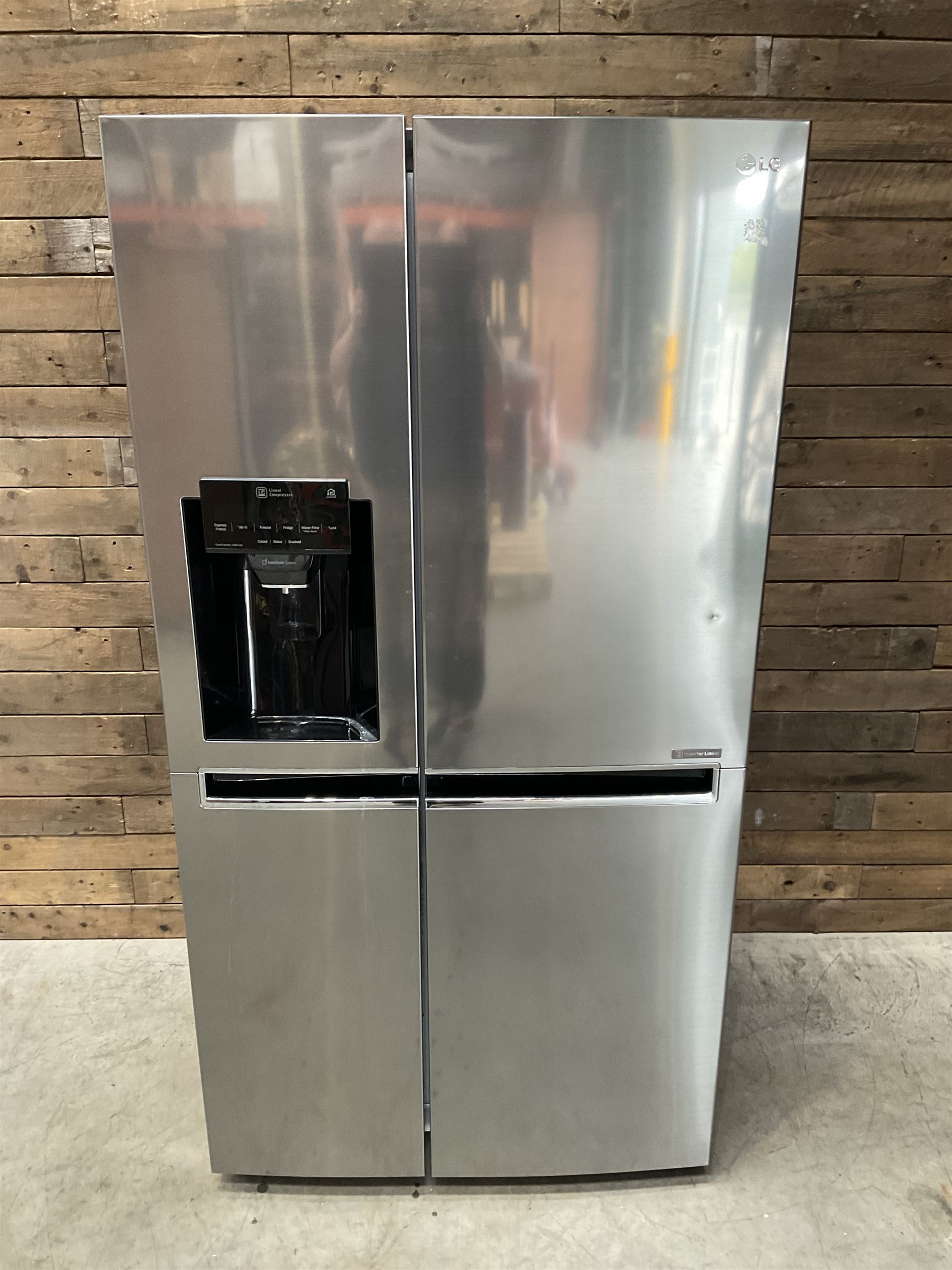 LG GSL760PZXV American style fridge freezer
