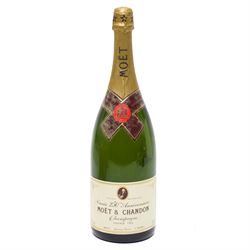 Moet & Chandon Champagne 250th Anniversary, 150cl, 12% vol, original presentation wicker h...