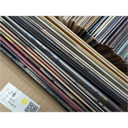 Large collection of records including Genesis, Fleetwood Mac, Dire Straits, U2 etc