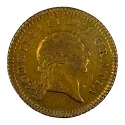 George III 1804 gold one third guinea co