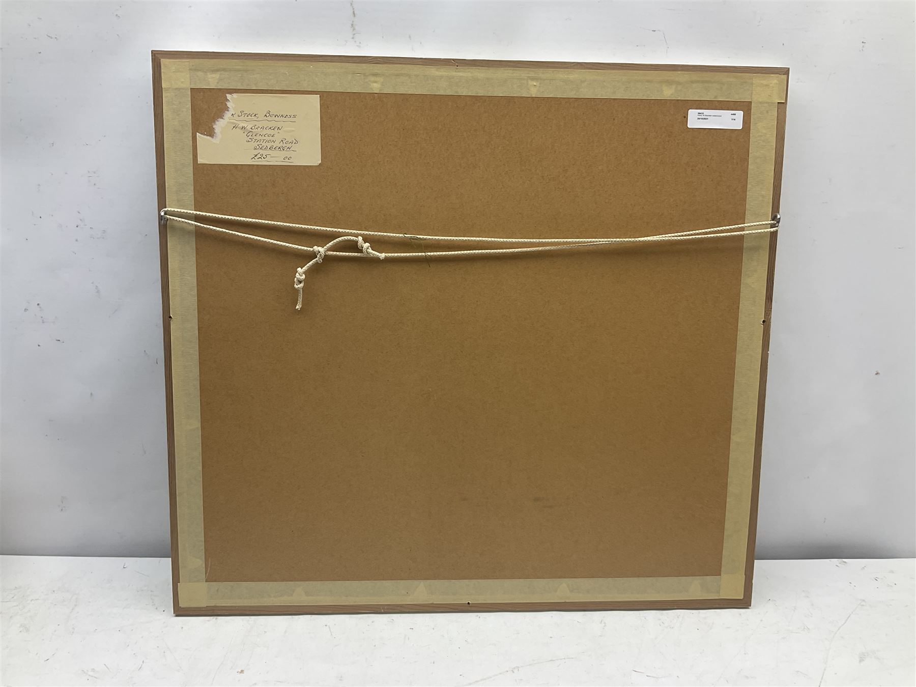 Henry Wilson Bracken (British 1920-1998): 'Glencoe', watercolour signed, titled verso 31cm x 37cm