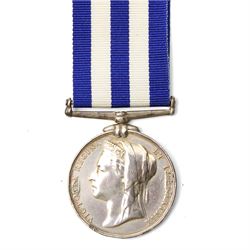 Egypt medal 1882 to Pte J Larkin 2/Derbyshire  Regt