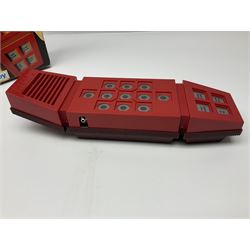 Three late 70s/early 80s handheld electronic games; Bandai Electronics Arcade ‘Gunfighter’ (1980), Grandstand ‘Invader From Space’ (1980), Palitoy ‘Merlin The Electronic Game Machine’ (1979) with game sheet and instruction booklet, all with original boxes (3) 