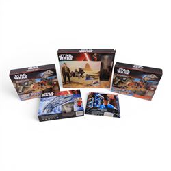 Hasbro Star Wars The Force Awakens models, comprising Poe Dameron Speeder Bike, three Mill...