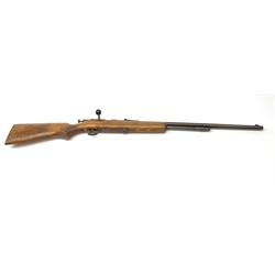 Cooey Model 60 bolt action .22 rim fire long rifle with walnut stock, No.10691, L102cm overall FIREARMS LICENCE OR RFD ONLY