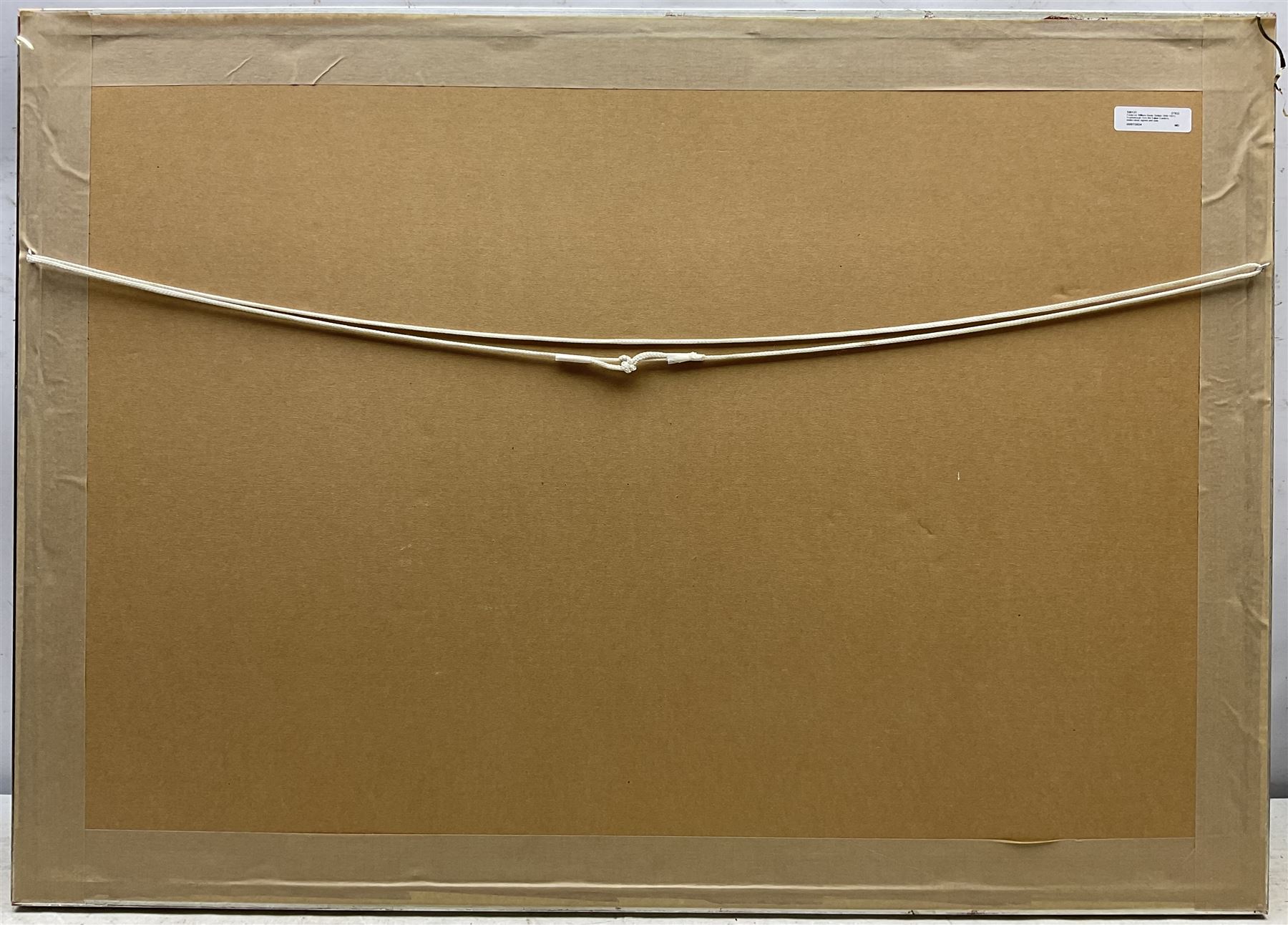 Frederick William Booty (British 1840-1924): Scarborough from the Italian Gardens, watercolour signed and dated 1919, 49cm x 74cm