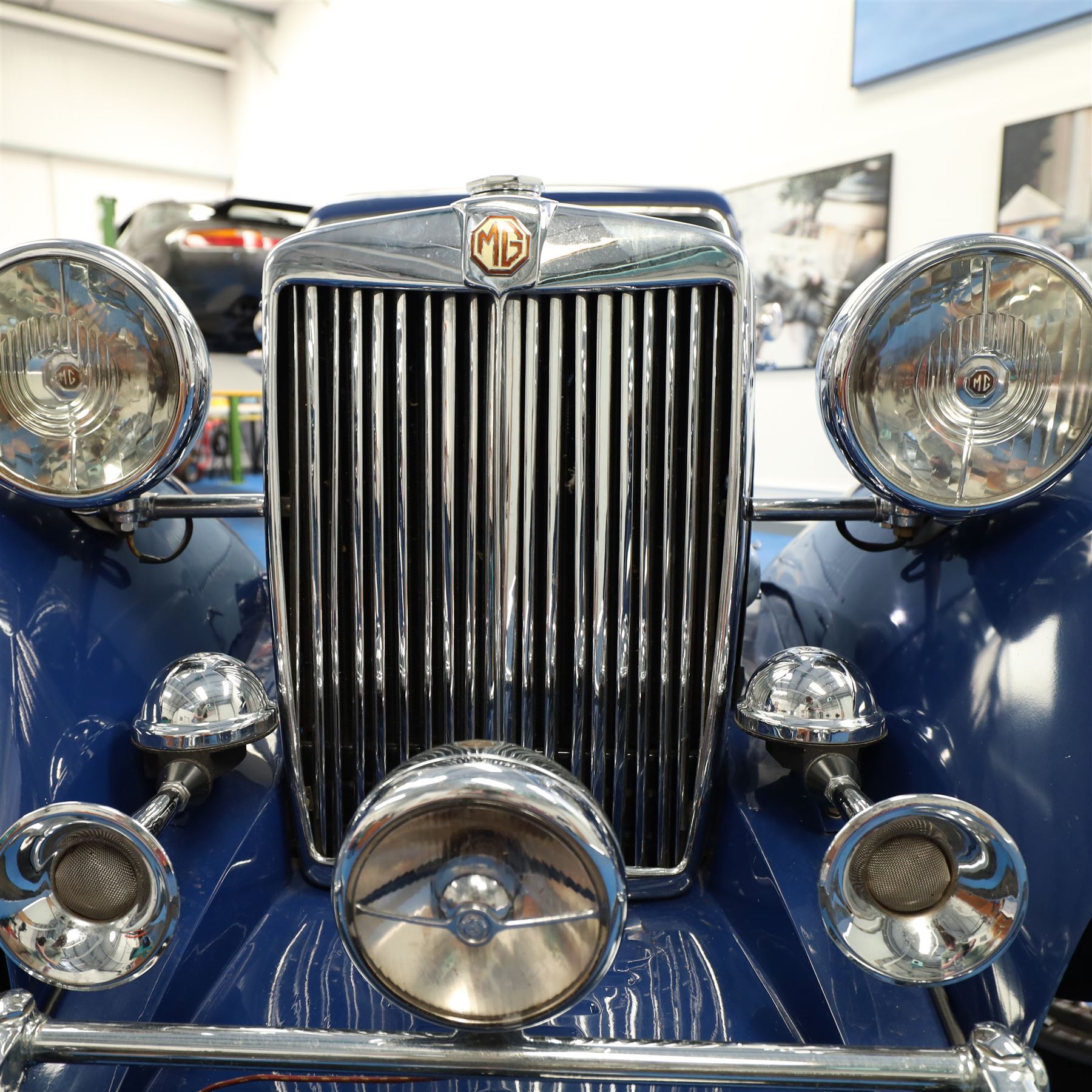 1939 MG SA Saloon

Registration: GRB 988
Chassis number: SA2983
Engine number: QPHG3242 (original engine)
Engine: 2,322cc six-cylinder petrol
Transmission: Manual
Odometer reading: 71,873 miles
Seating: Five
Colour: Two-tone blue
Former keepers: 6/7 recorded
V5C: Present
Keys: One

A 1939 MG SA Saloon, finished in an attractive two-tone blue colour scheme and retaining its original UK registration, GRB 988.

Introduced in 1936, the MG SA was the marque's prestigious sporting saloon, combining elegant coachwork with refined six-cylinder performance and luxurious accommodation. This example retains its original 2,322cc engine, numbered QPHG3242, and displays 71,873 miles on the odometer, although this mileage has not been independently verified.

The car is understood to have undergone an extensive rebuild and restoration between 2010 and 2015 and is today presented in showroom condition throughout. The coachwork has an excellent finish, complemented by outstanding chrome brightwork, wire wheels, a rear-mounted spare wheel, folding rear luggage rack and a desirable folding canvas sunroof. The engine bay is immaculately detailed, while the underside, chassis and suspension all reflect the high standard of restoration undertaken. A stainless-steel exhaust system has also been fitted.

The luxurious cabin features beautifully finished inlaid wood veneer, leather seating and period instrumentation, all presenting to an exceptionally high standard.

A particularly appealing aspect of this MG SA is its documented participation in the 1952 Daily Express National Motor Rally. Accompanying the vehicle are the original official rally programme together with period photographs showing the car competing in the event displaying entrant number 36. The programme lists entrant No. 36 in Class D.2 as an MG 2322cc, providing excellent documented provenance linking this car to one of Britain's best-known post-war motoring events, held between 12th and 15th November 1952.

Combining documented provenance with exceptional cosmetic presentation, this MG SA represents a rare opportunity to acquire one of MG's flagship pre-war sporting saloons.

At the time of cataloguing the vehicle started and ran well.

Features

• Original 2,322cc six-cylinder engine
• Manual transmission
• Original UK registration
• Two-tone blue coachwork
• Folding canvas sunroof
• Leather interior
• Inlaid wood veneer dashboard and trim
• Wire wheels
• Rear-mounted spare wheel
• Folding rear luggage rack
• Twin carburettors
• Stainless-steel exhaust system
• Extensive rebuild and restoration completed between 2010 and 2015

History and Documentation

• Approximately six to seven former keepers recorded
• Original engine (No. QPHG3242)
• Chassis No. SA2983
• Original UK registration
• Extensive rebuild and restoration completed between 2010 and 2015
• Original 1952 Daily Express National Motor Rally programme
• Period photographs showing the vehicle competing as Entrant No. 36
• V5C registration document not present
• One key

Condition

Presented in exceptional showroom condition, this MG SA has clearly benefited from a high-quality restoration completed to an impressive standard. The paintwork, chrome, interior, engine compartment and underside are all exceptionally well presented, reflecting the considerable work undertaken.

The vehicle started and ran well at the time of cataloguing. It has not been subjected to a full mechanical inspection by the auctioneers, and prospective purchasers should satisfy themselves as to the vehicle's condition, originality, mileage, specification and roadworthiness prior to bidding.

This vehicle forms part of the Estate of the late John Sills and is offered for sale by the Executors, providing a genuine reason for sale.