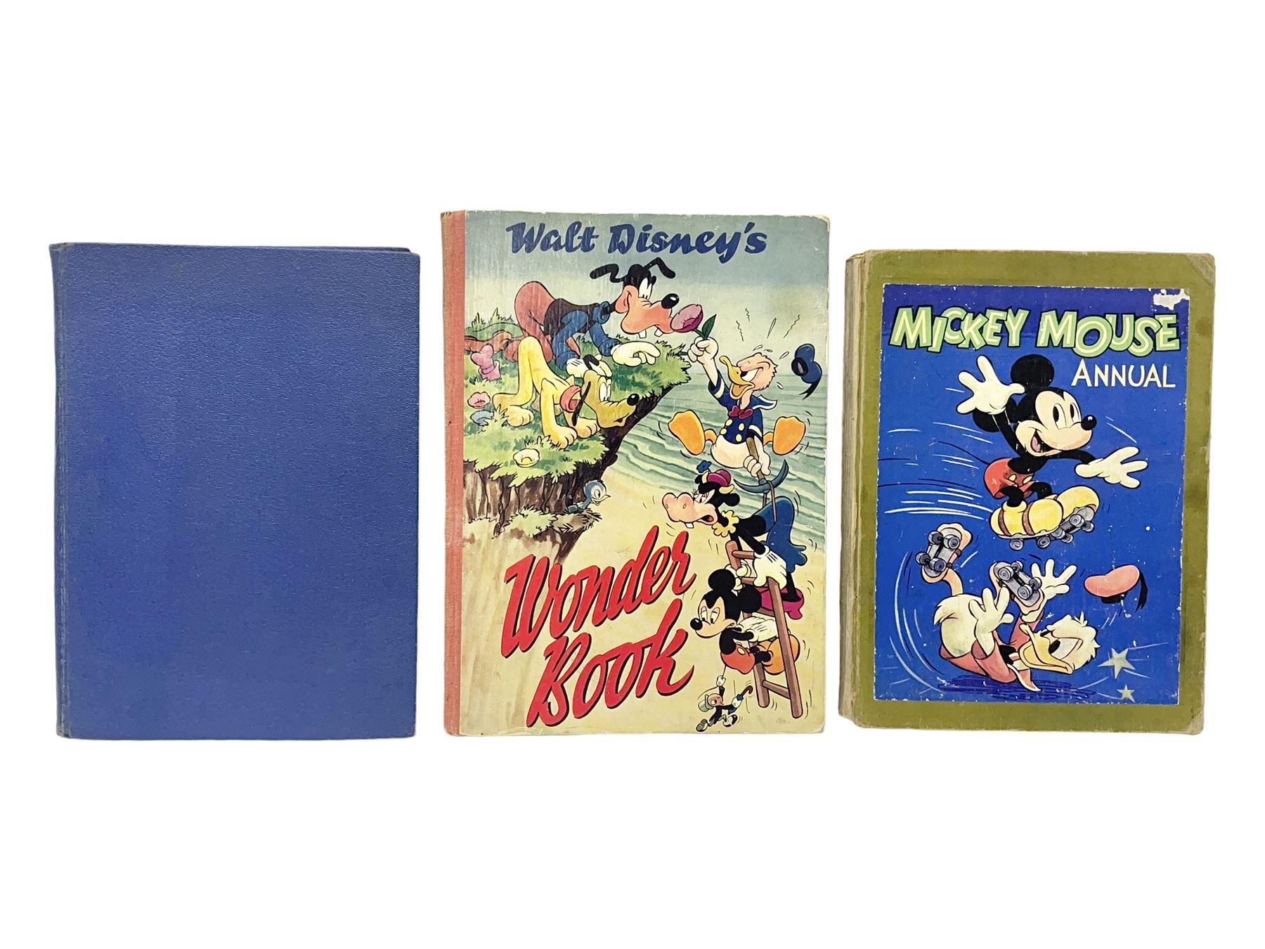 Three Disney Annuals, comprising Mickey Mouse Annual 1949, The Walt Disney Thumper Annual and Walt Disney's Wonder Book