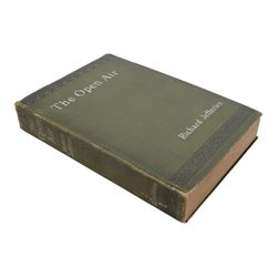 Richard Jefferies; collection of eleven books, including Wild Life in a Southern Country, The Open Air, Amaryllis at the Fair, The Story of my Heart etc  