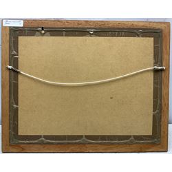 John Cecil Lund (British 1932-): 'Wayside Cottage Saxton' 'Bilbrough' and Country Cottage, set three watercolours signed, max 18cm x 30cm (3)