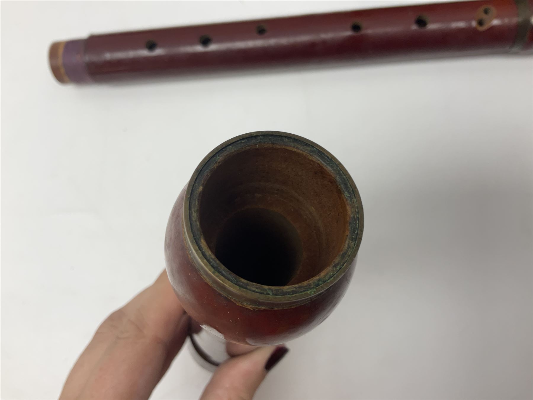 Three wooden recorders - 1970s Schotts 'Concert' three-piece tenor; 1990s Dolmetsch treble, cased; and 1980s Moech descant, cased (3)