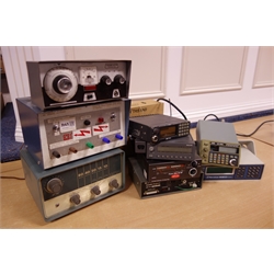  Communication equipment including Navstar 602D Navigator, SGC SG-237 Smartuner, boxed RF-8014 Down Converter, AOR AR-2002 Receiver, SMC 2520 Transceiver, Philips FM1000 etc (11)  