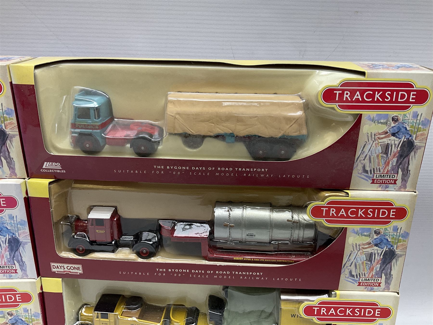 Nineteen Lledo Trackside Limited Editon '00' scale die-cast models, all boxed (19)