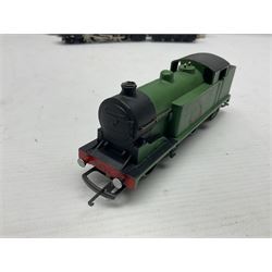 Wrenn '00' gauge - two Class N2 0-6-2 tank locomotives - No..9522 in LNER Light Green in original box with instructions; and No.69550 in BR Lined Black in associated Wrenn box with instructions; together with Tri-ang Wrenn '00' gauge Class A4 4-6-2 locomotive 'Mallard' No.60022; boxed (3)