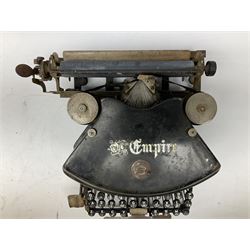 Early 20th Century 'The Empire' typewriter, L33cm H13cm