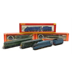 Hornby '00' gauge - three locomotives comprising Class A4 4-6-2 'Mallard' No.4468, Class 29 Bo-Bo diesel No.D6103 and Class 47 Co-Co diesel 'Mammoth' No.D1670; all boxed (3)