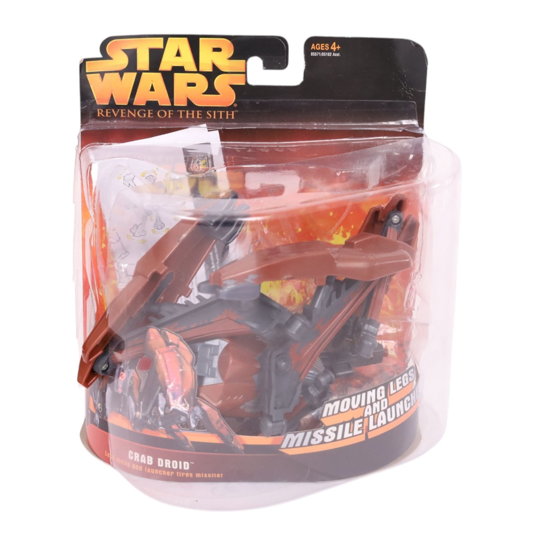 Hasbro Star Wars Revenge of the Sith playsets, including Droid Tri-Fighter, Crab Droid, Barc Speeder, Republic Gunship and AT-RT, together with a Hasbro Darth Vader Voice Changer Helmet, 