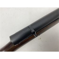 Winchester Model 74 .22 Short semi-automatic single shot rifle, the 61cm(24