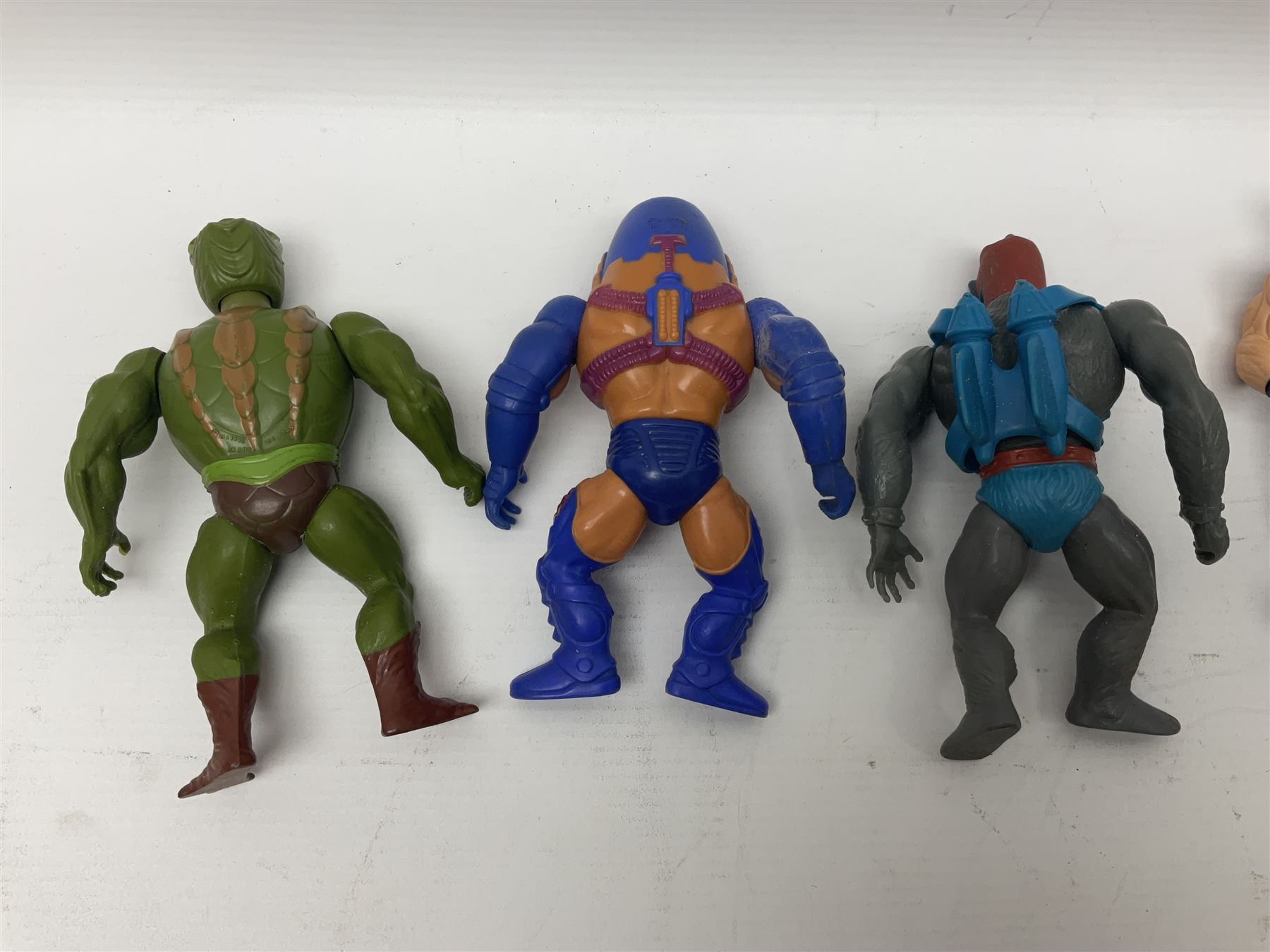Collection of 80s-00s collectable figures from Lord of the Rings, Masters of the Universe, Thunderbirds etc