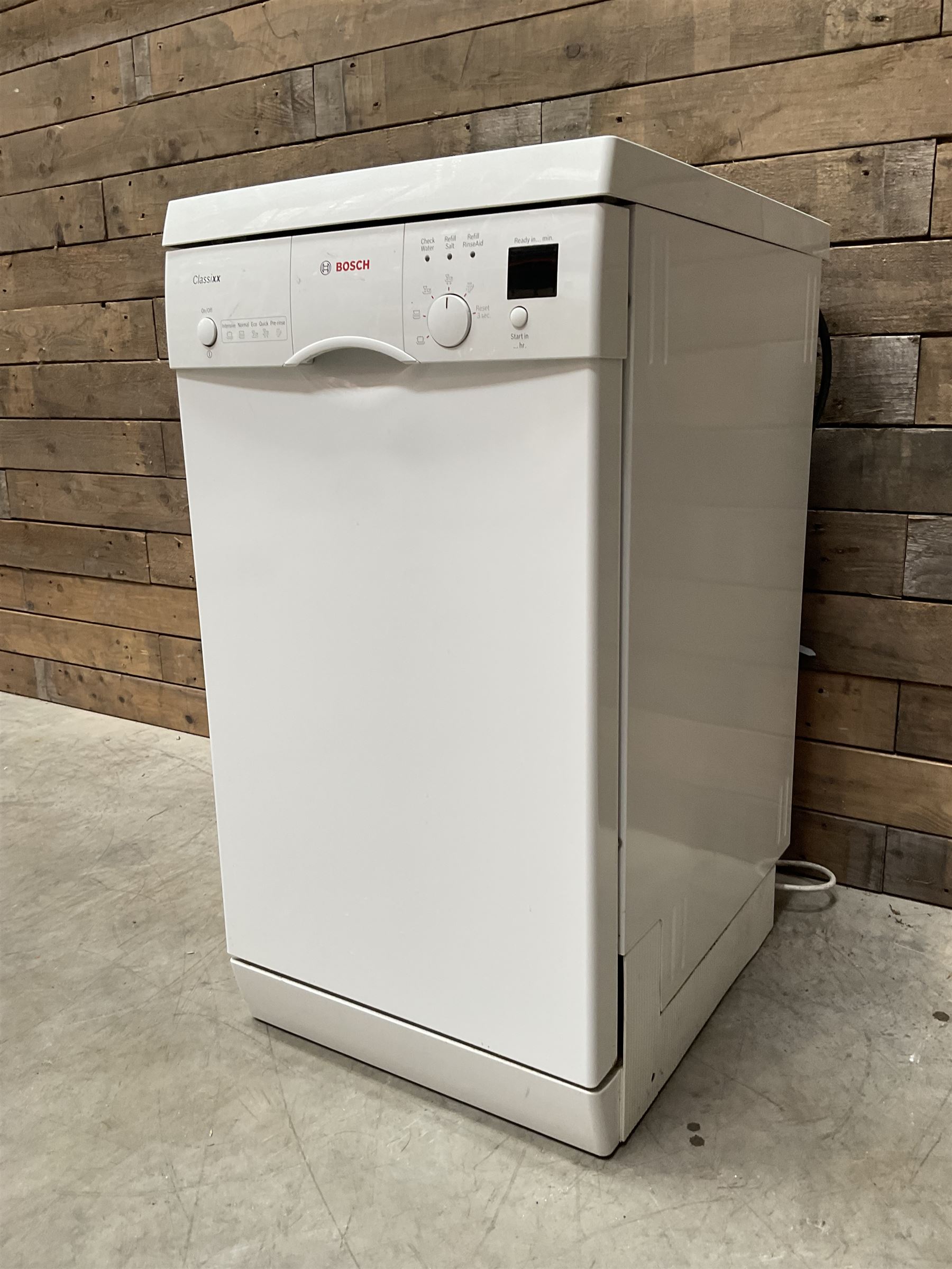 Bosch ClassiXX slimline dishwasher