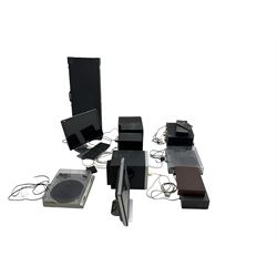 Electrical equipment - Torque reverb unit, Marrantz CD6004 CD player, Marrantz PM6004 integrated amplifier, Rega RP1 turntable, Technics SL-B202, QED A230 stereo amplifier, Sony cassette deck TC-FX320, Monitor Audio Bronze BX2 speakers, YAMAHA NS-WSW40 subwoofer, Logitech Z-2300, etc