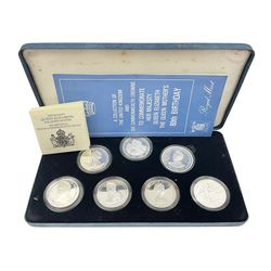 The Royal Mint silver proof seven coin s
