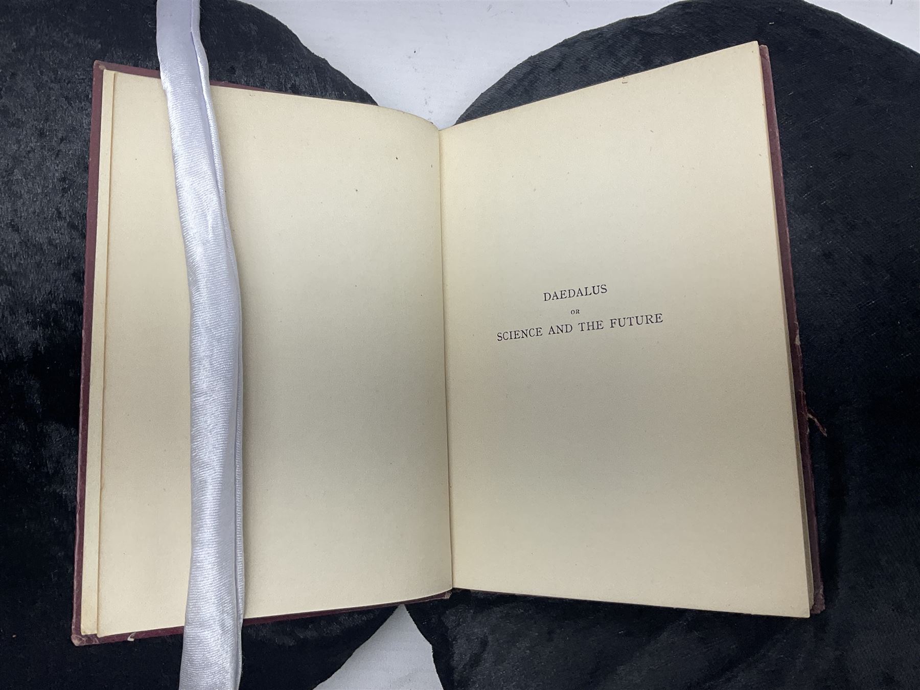 J.B.S Haldane; Daedalus or Science & the Future, F.Robinson & Co 1924